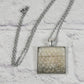The Rachel - Our Square Salmon Pendant Necklace - Wholesale