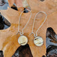 The Mia - Our Round Birch Kidney Dangle Earrings