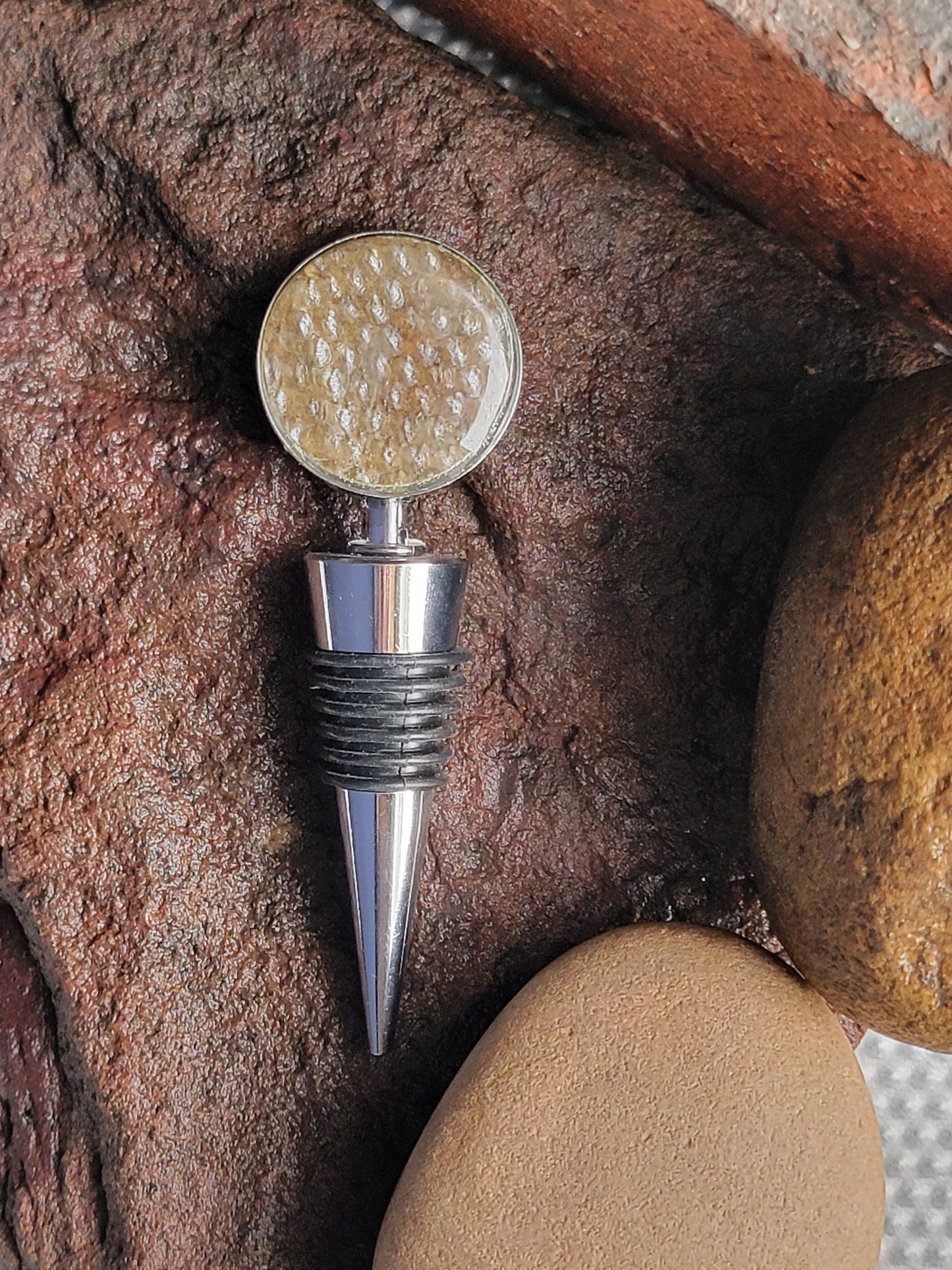 The Art - Our Salmon Wine Stopper