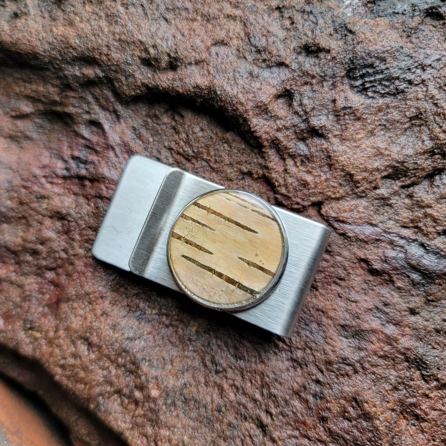 The James - Our Birch Money Clip - Wholesale