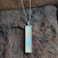 The Melody - Our Rectangular Map Necklace