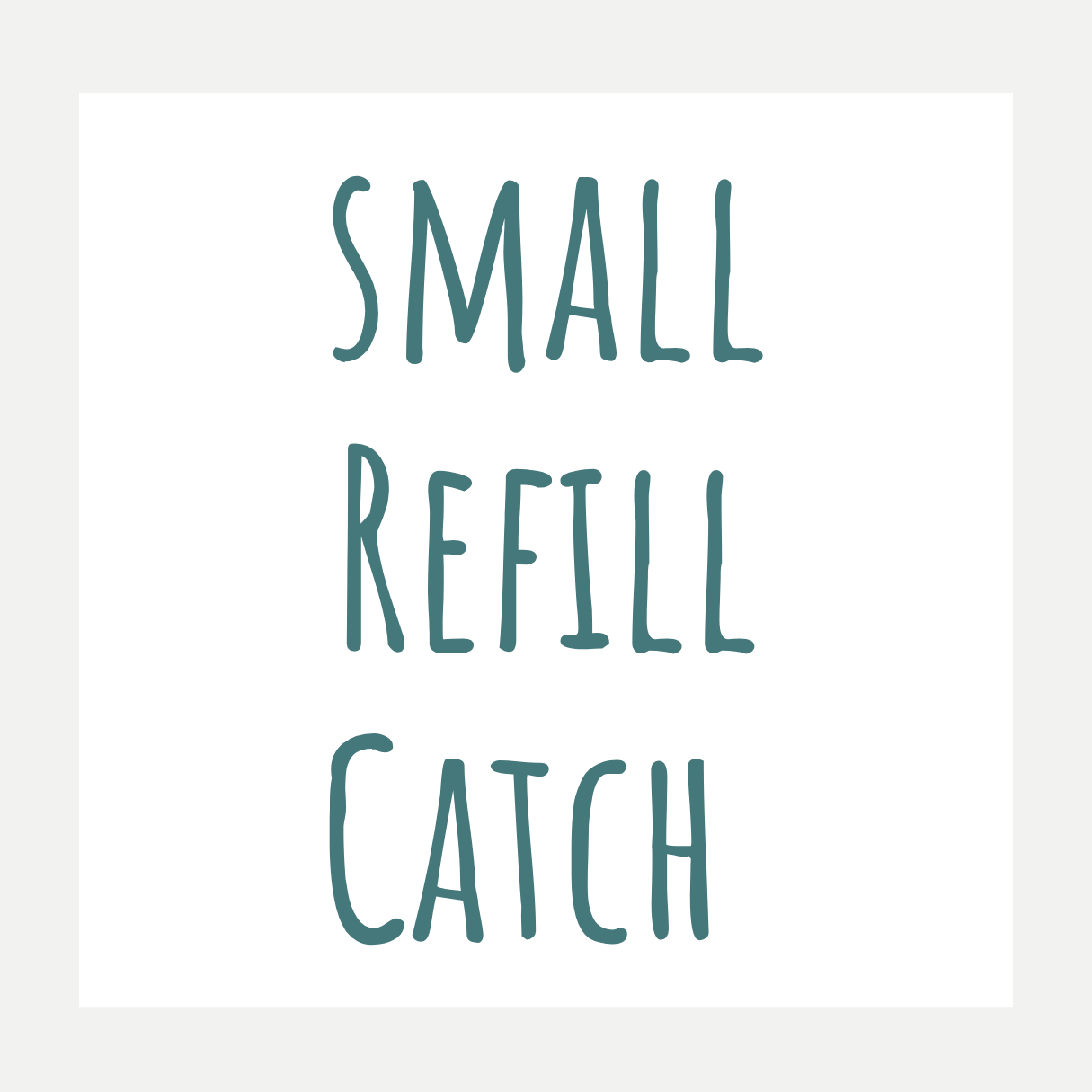 Existing Wholesale Clients - Small Refill Catch