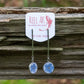 The Brianna - Our Round Forget-Me-Not Stick Drop Earrings - Wholesale