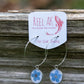 The Callie - Our Round Forget-Me-Not Hoop Earrings - Wholesale