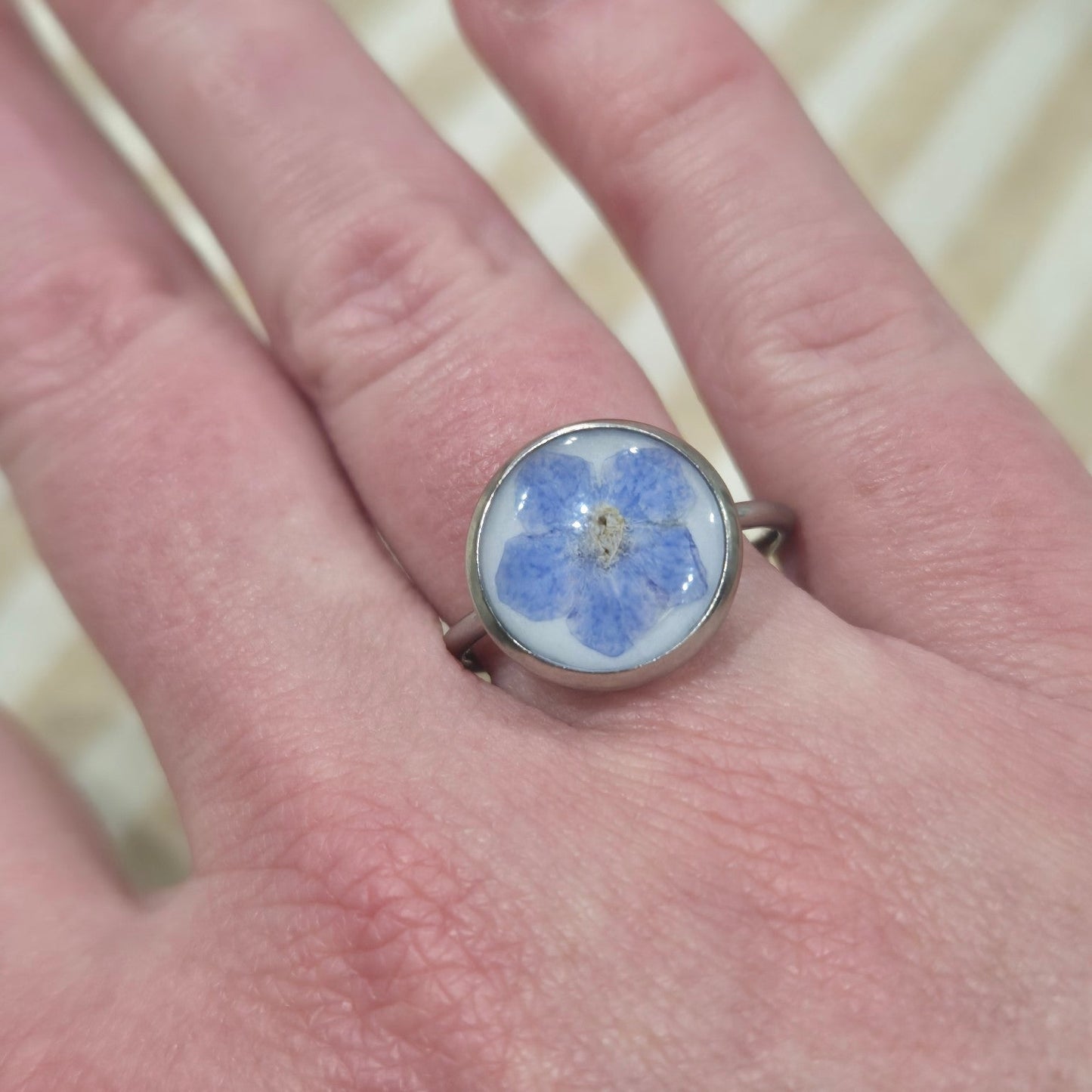 The Kennedy - Our Round Forget-Me-Not Ring