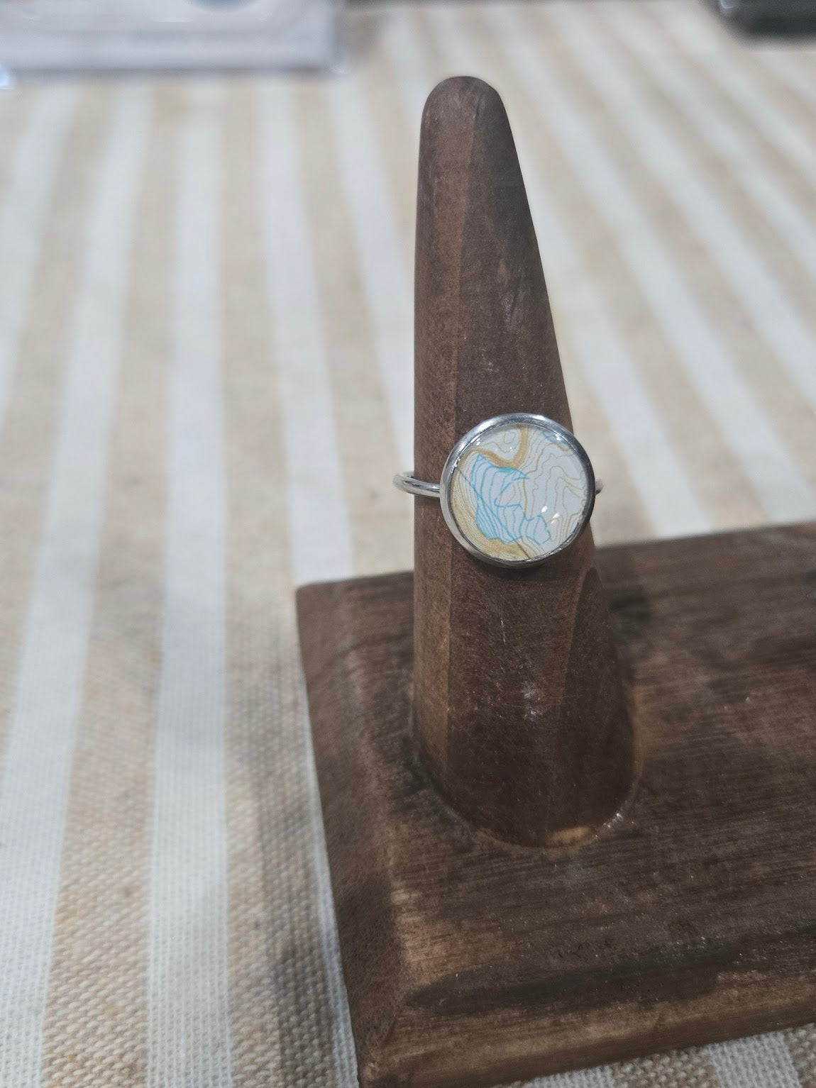 The Olivia - Our Round Map Ring