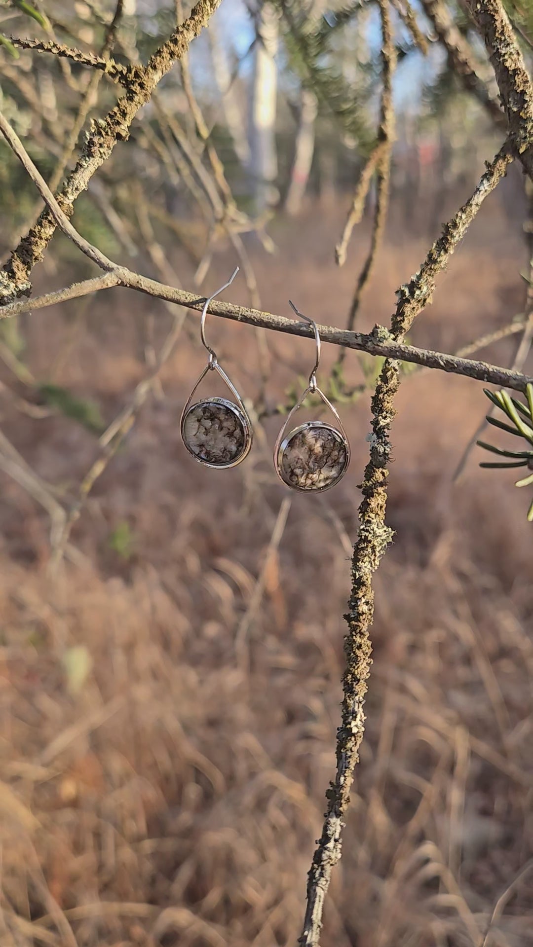 The Rylie - Our Round Pike Tear Drop Earrings