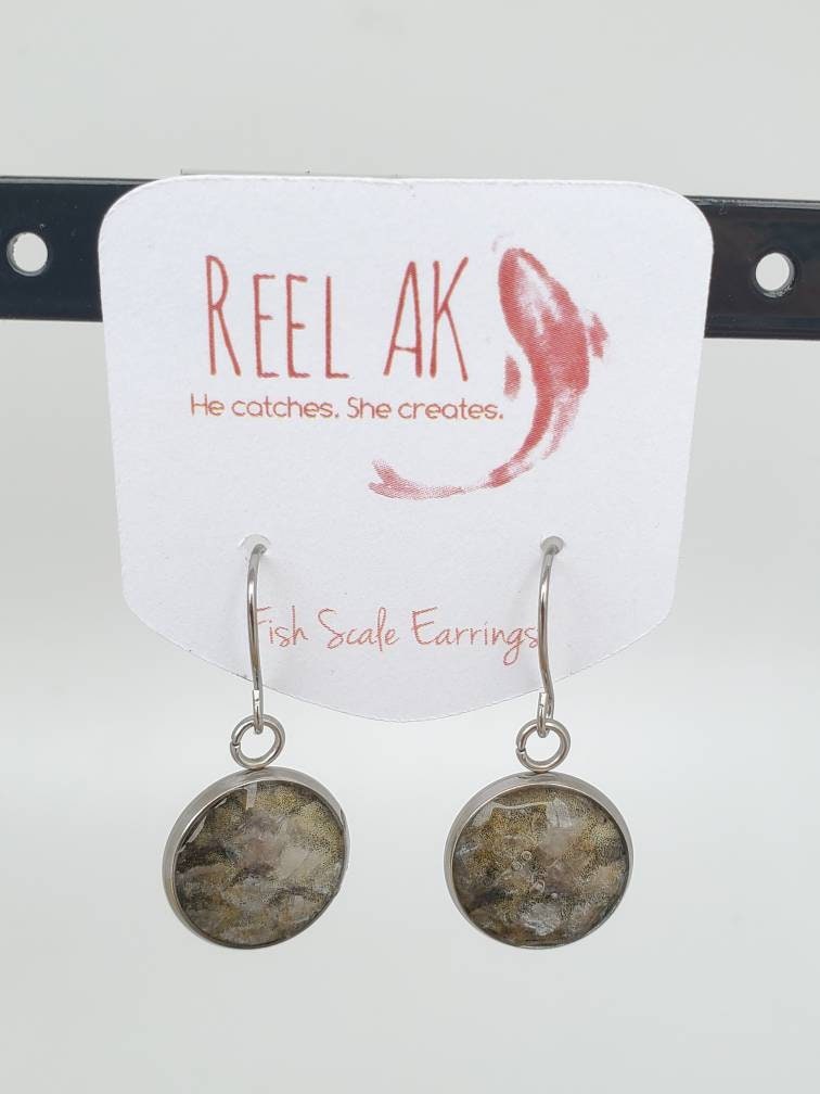 The Megan - Our Round Salmon French Hook Earrings