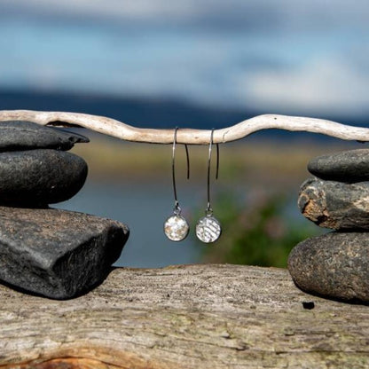 The Jessie - Our Round Salmon Open Dangle Earrings - Wholesale